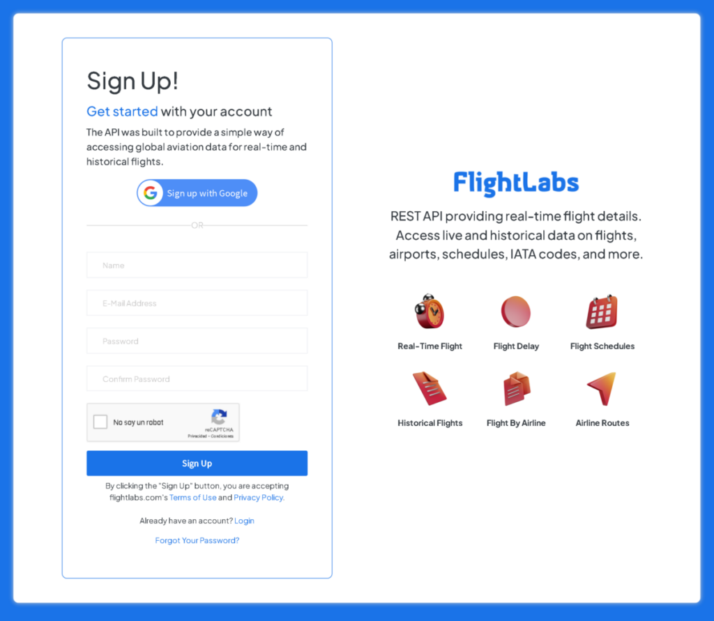 Airplane Data API
